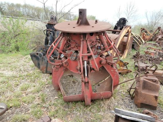 A.G. Peiner 3/4 yd Hydraulic Grapple