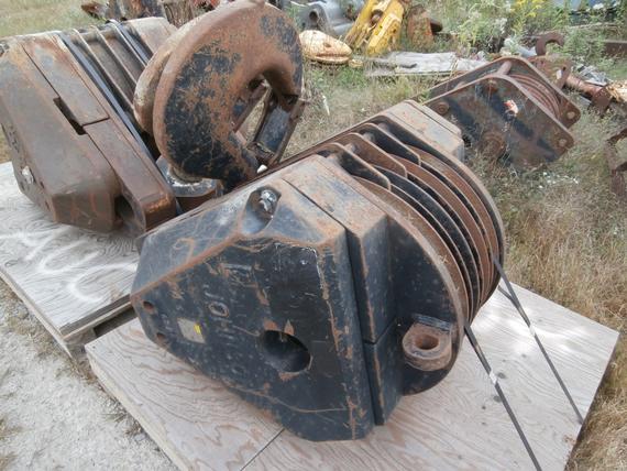 Johnson 75 Ton 4 Sheave Hook Block